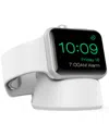 Tech Elements Silicone Stand For Apple Watch In White