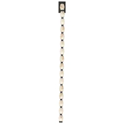 Tech Lighting Visual Comfort Modern 30k Led 53 Inch Tall Alabaster And Bronze Wall Sconce