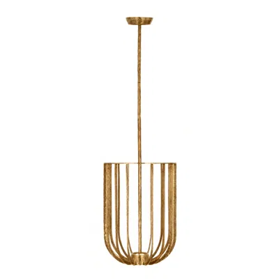 Tech Lighting Visual Comfort Modern Led 14 Inch Diameter Aged Brass Up/down Light Pendant