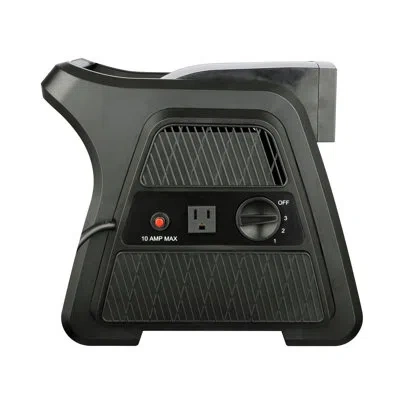 Techni Home 600 Cfm High Velocity Floor Blower Fan – Pivoting Design With 300° Airflow Angle, 10 Amp Built-in Ou In Blue