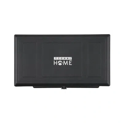 Techni Home Freestanding Electric Fireplace Heater With Realistic Flame Effects, 2 Heat Settings (low/high), Wir