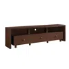 Techni Mobili Elegant Tv Stand For Tv's Up To 70" With Storage. Color: Hickory