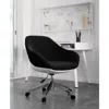 Techni Mobili Home Office Upholstered Task Chair, Black