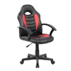 Techni Mobili Kid's Gaming And Student Racer Chair W/ Wheels In Black