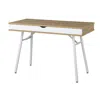 Techni Mobili Modern Multi Storage Computer Desk With Storage. Color: Pine