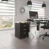 Techni Mobili Rolling Storage And File Cabinet, Espresso In Espresso