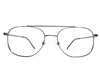 Technolite Men's Tl707 Aviator Eyeglasses In Grey In Gold