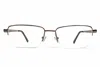 Technolite Men's Tlf7001 Rectangle Eyeglasses In Grey In Black