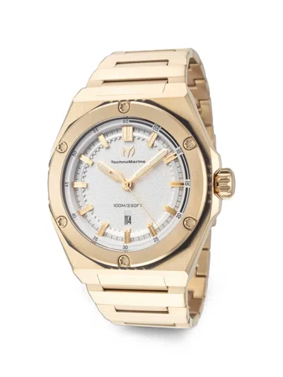 Technomarine Coral Legacy 45mm Watch In Gold