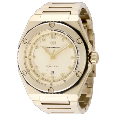 Technomarine Coral Legacy Men's Watch In Gold