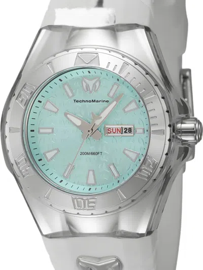 Technomarine Cruise 36.5mm Watch In Green