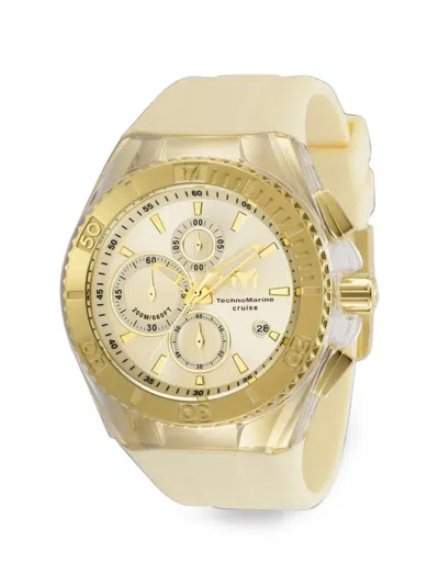 Technomarine Cruise 45mm Watch In Gold