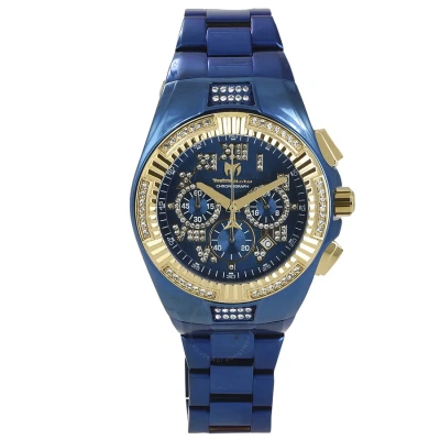 Technomarine Cruise Chronograph Quartz Crystal Blue Dial Men's Watch Tm-121238