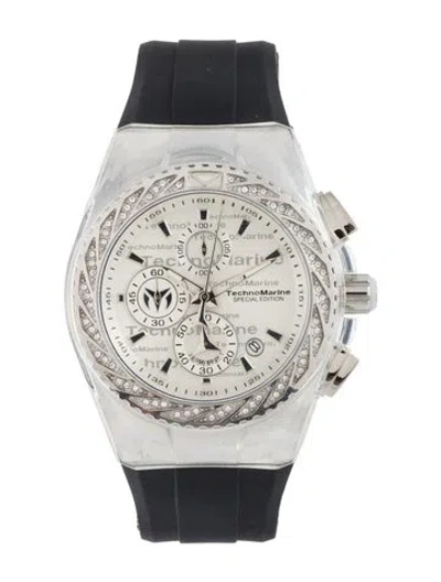 Pre-owned Technomarine Cruise Glitz Watch In Multi