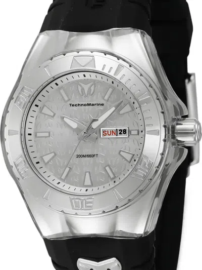 Technomarine Cruise Monogram 36.5mm Watch In Metallic