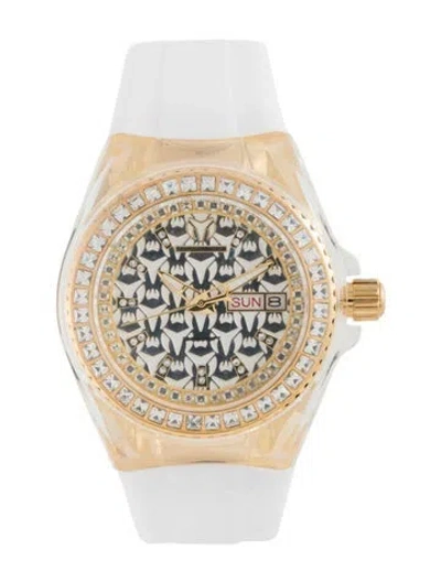 Pre-owned Technomarine Cruise Monogram Watch, 40mm In Multicolor