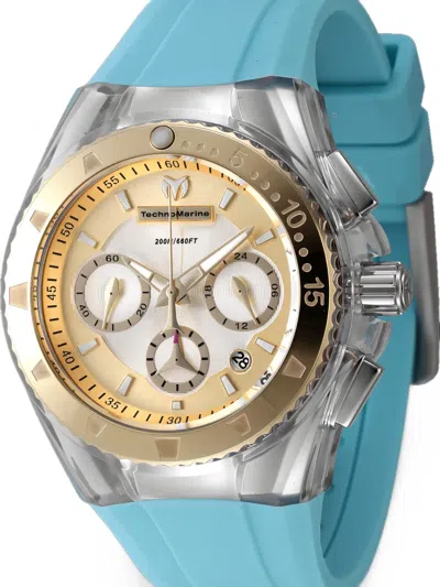 Technomarine Cruise Pearl 40mm Watch In Gold