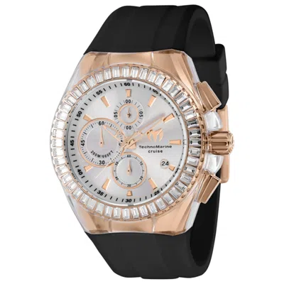 Technomarine Diamond Bezel Chronograph Watch In One Color