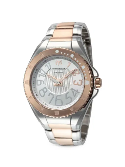Technomarine Lusso Mare 38mm Watch In Silver