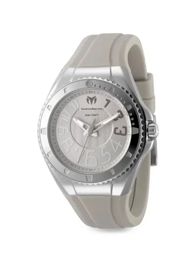 Technomarine Lusso Mare 44mm Watch In Metallic