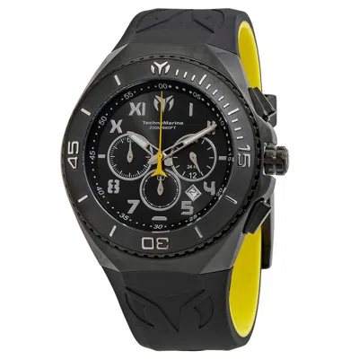 Technomarine Manta Chronograph Black Dial Men's Watch 215069