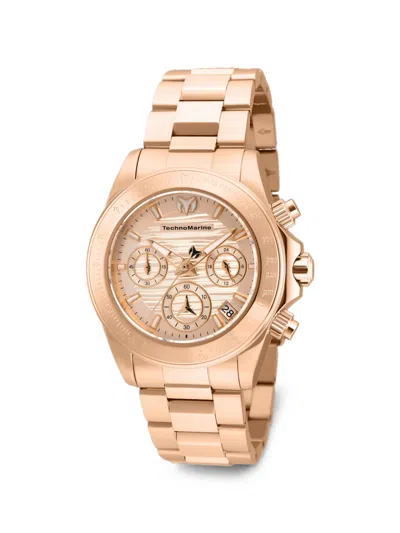 Technomarine Manta Ray 38mm Watch In Gold