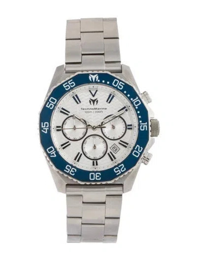 Pre-owned Technomarine Mare Vivo Watch, 44mm In Multi