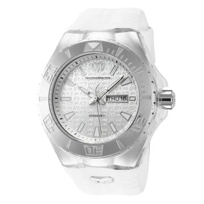 Technomarine Men's Cruise Monogram 48mm Quartz Watch In Metallic