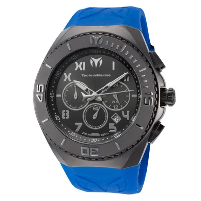 Technomarine Men's Manta 48mm Quartz Watch In Blue
