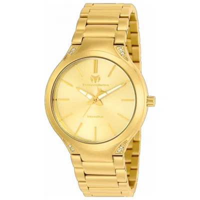 Technomarine Moonsun Women's Watch In Gold