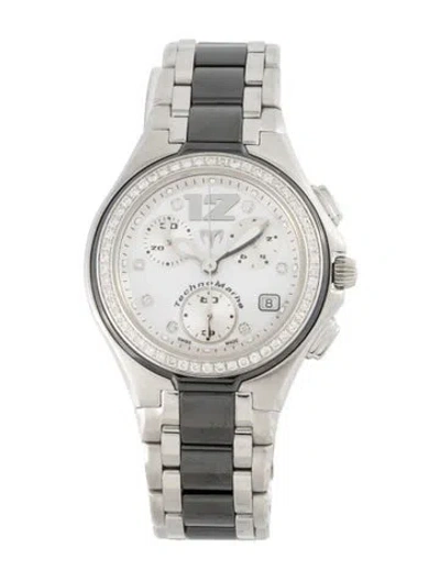 Pre-owned Technomarine Neo Classic Watch, 34mm In Multicolor