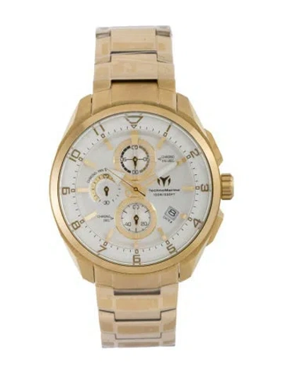 Pre-owned Technomarine Ocean Chronograph Watch, 44mm In Multi