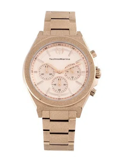 Pre-owned Technomarine Ocean Emperor Watch, 43mm In Multicolor