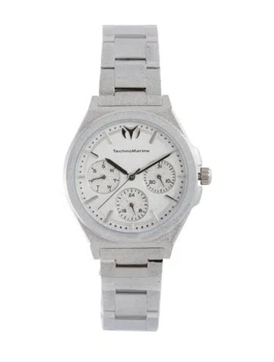 Pre-owned Technomarine Ocean Empress Watch, 33mm In Multi