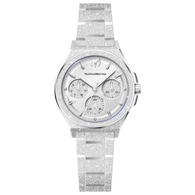 Technomarine Ocean Empress Watch In Silver