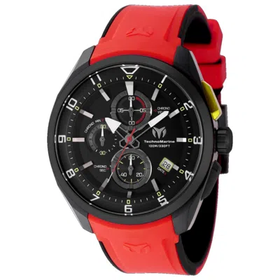 Technomarine Ocean Quantum Men's Watch In Red