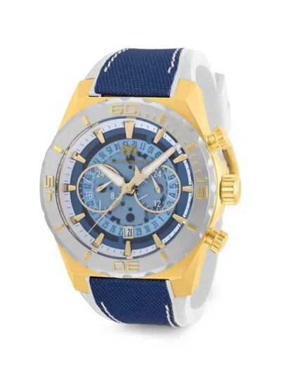 Technomarine Reef 48mm Watch In Blue