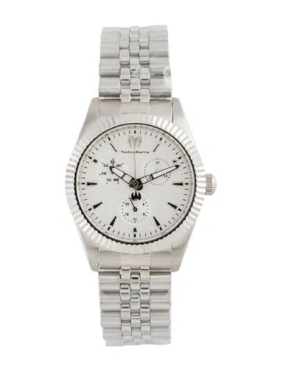 Pre-owned Technomarine Sea Dream Watch, 38mm In Multicolor