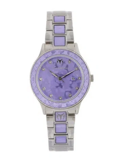 Pre-owned Technomarine Seafoam Glow Watch, 33mm In Multi