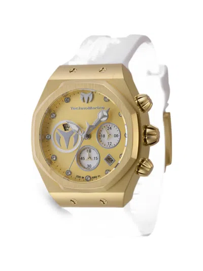 Technomarine Sun Reef 40mm Watch In Gold