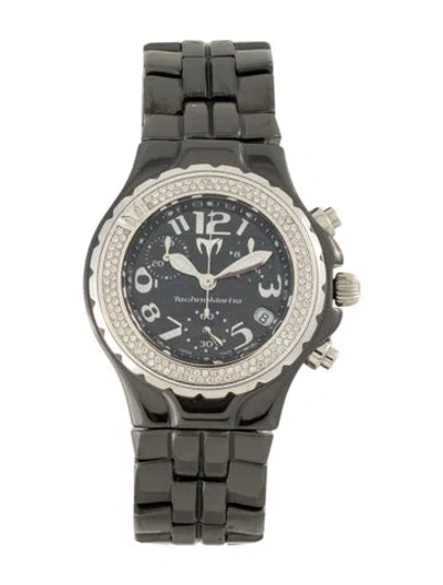 Pre-owned Technomarine Technodiamond Watch, 40mm In Multicolor