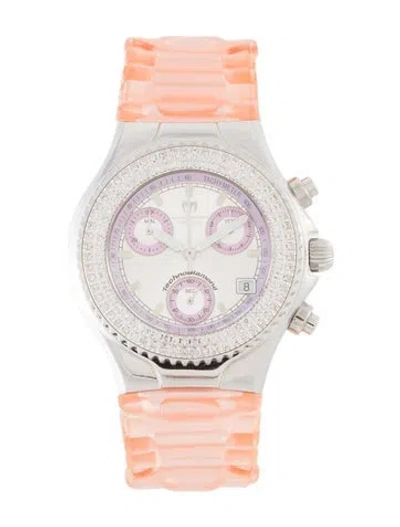 Pre-owned Technomarine Technodiamond Watch In Multi
