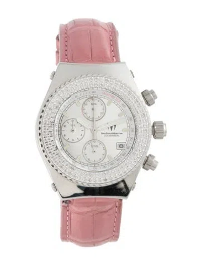 Pre-owned Technomarine Technodiamond Watch In Multicolor