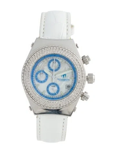 Pre-owned Technomarine Technodiamond Watch In Multicolor