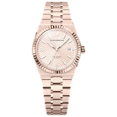 Technomarine Terra Nova Women's Watch In Gold