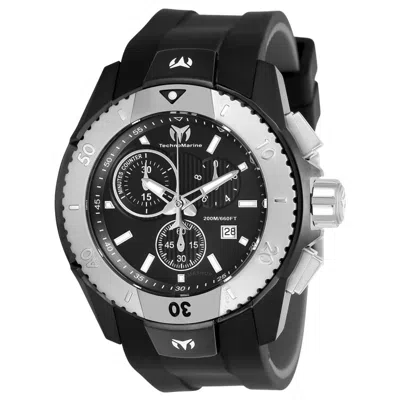 Technomarine Uf6 Chronograph Quartz Black Dial Watch Tm-616003