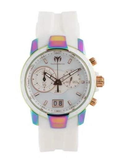 Pre-owned Technomarine Uf6 Lady Watch In Multi