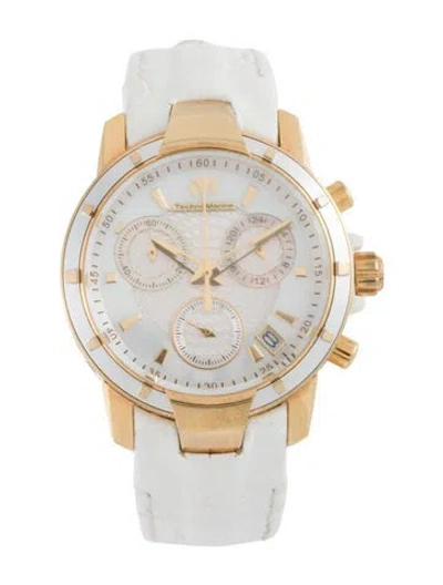 Pre-owned Technomarine Uf6 Lady Watch In Multi