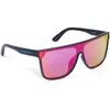Technomarine Unisex 47 Mm Black Sunglasses In Pink