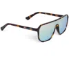 Technomarine Unisex 53 Mm Brown Sunglasses In Black